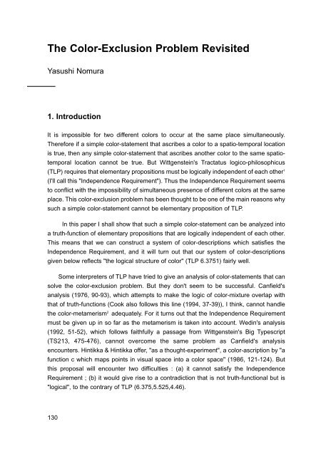 Witti-Buch2 2001.qxd - Austrian Ludwig Wittgenstein Society