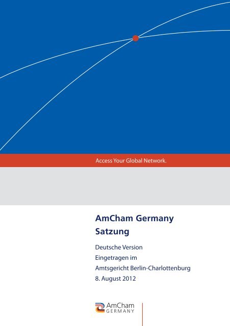 AmCham Germany Satzung