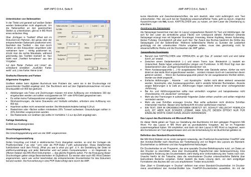 AMF-INFO D.6-4, Seite 6 AMF-INFO D.6-4, Seite 3