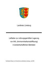 Leitfaden zur ordnungsgemäßen Lagerung von AHL ... - Amt-Neuhaus