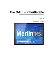 Die GAEB-Schnittstelle - Angerland Data GmbH