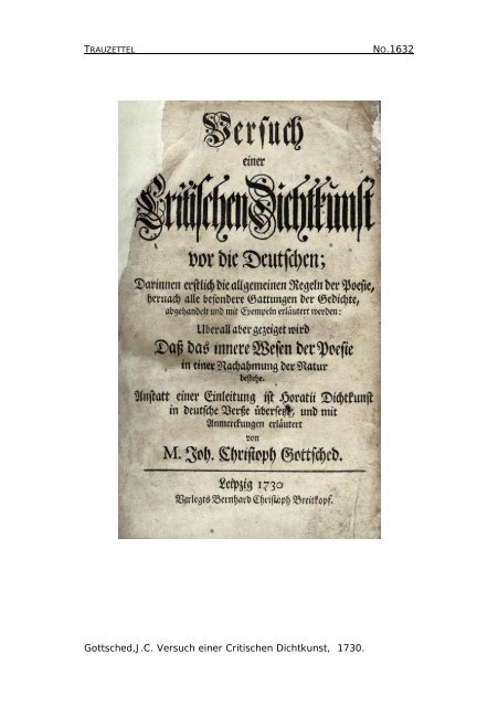 No.1650 - 1626 - Antiquariat Trauzettel