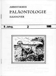 2 - Arbeitskreis Paläontologie Hannover