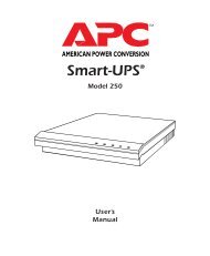 Smart-UPS 250 - APC Media