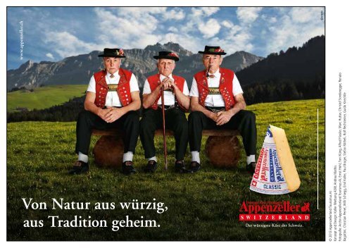 Appenzeller Bräuche und Traditionen. - Appenzell.ch