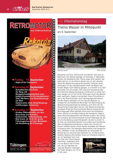 September 2008 (PDF) - Bad Urach