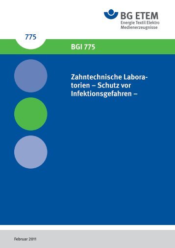 Zahntechnische Laboratorien – Schutz vor Infektionsgefahren