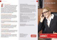 Rechtsschutz-Paket - Arbö