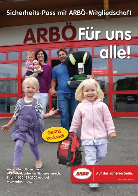 Auf der sicheren Seite. - Arbö