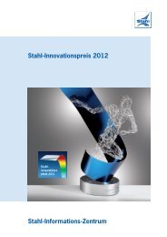 Stahl-Innovationspreis 2012