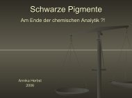 Schwarze Pigmente