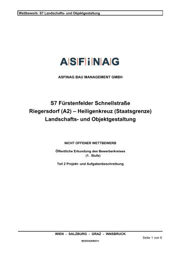 Auslobung Teil 2 (pdf, 41KB) - Architekturwettbewerb.at
