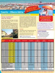 Caorle – Obere Adria a - Arnold Reisen