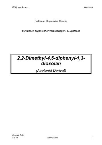 2,2-Dimethyl-4,5-diphenyl-1,3- dioxolan