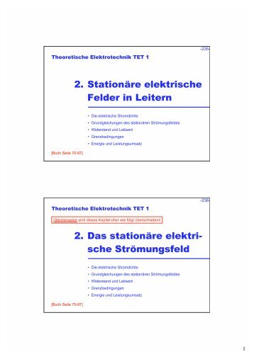 d - Allgemeine und theoretische Elektrotechnik