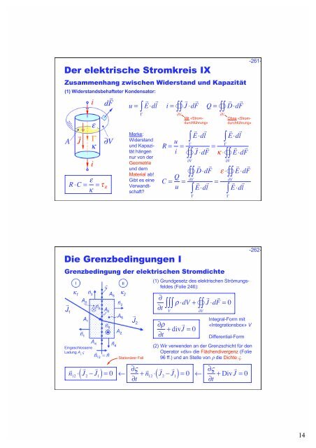 d - Allgemeine und theoretische Elektrotechnik