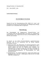 Lärmschutzverordnung - .PDF - Attnang-Puchheim