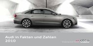 Audi in Fakten und Zahlen 2010