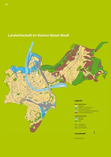 Bericht über die Folgen des Klimawandels im Kanton Basel-Stadt