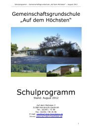 Schulprogramm - GGS 