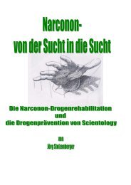 Vollständiger Artikel über Narconon (pdf) - Krokodil