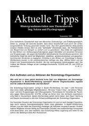 Aktuelle Tipps vom September 2003 (pdf) - Krokodil