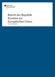 Beitritt der Republik Kroatien zur Europäischen ... - Ausfuhrkontrolle