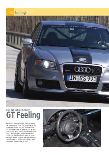 Audi RS4 Clubsport "Harry" - Automagazin