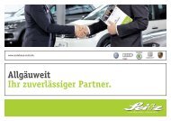 Firmenbroschüre - Autohaus Seitz GmbH