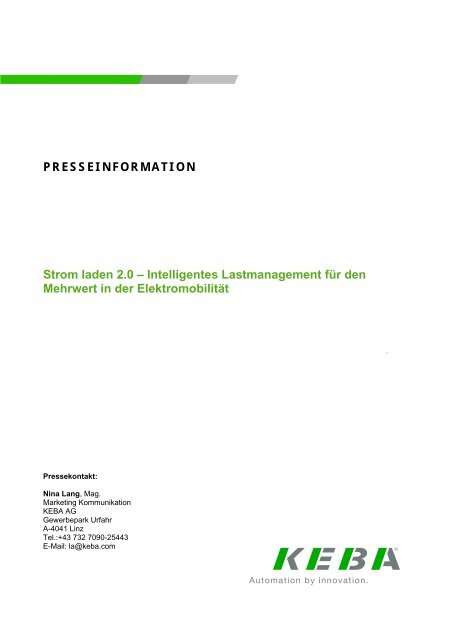 KEBA_Lastmanagement_20130114.doc - Automobil Cluster