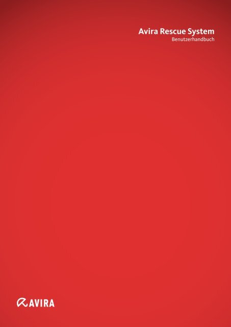 User Manual - Avira Rescue System