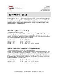 EDV-Programm 2013