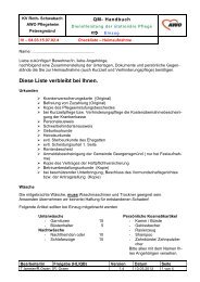 Checkliste für die Heimaufnahme - AWO Kreisverband Roth ...