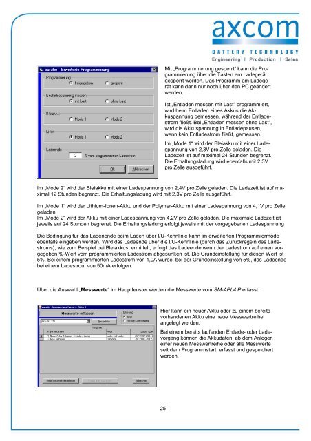 Bedienungsanleitung SMAPL4P - axcom GmbH