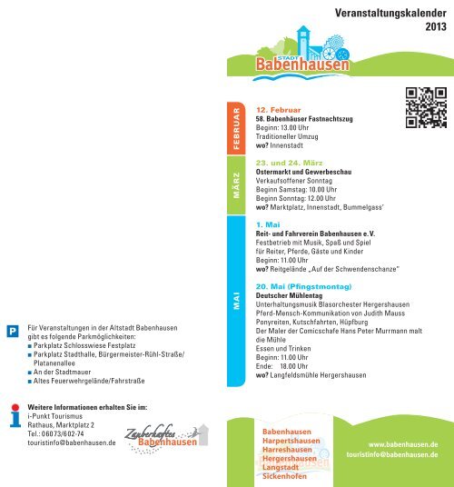 Flyer Veranstaltungskalender 2013.pdf - Babenhausen