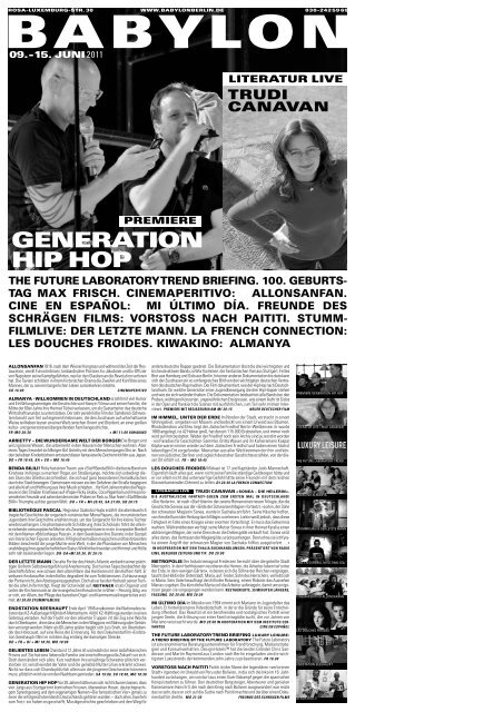 GENERATION HIP HOP - Babylon