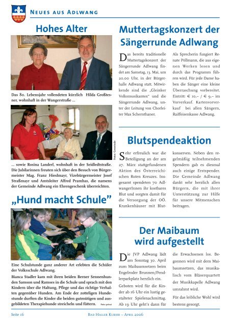Datei herunterladen - .PDF - Bad Hall - Land Oberösterreich
