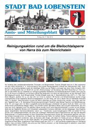 Amtsblatt 10/2013 - Bad Lobenstein