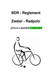 Reglement Radpolo Inhalts - Badischer Radsport-Verband e.V.