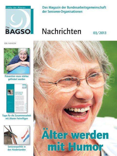 03/2013 "Älter werden mit Humor" - Bagso