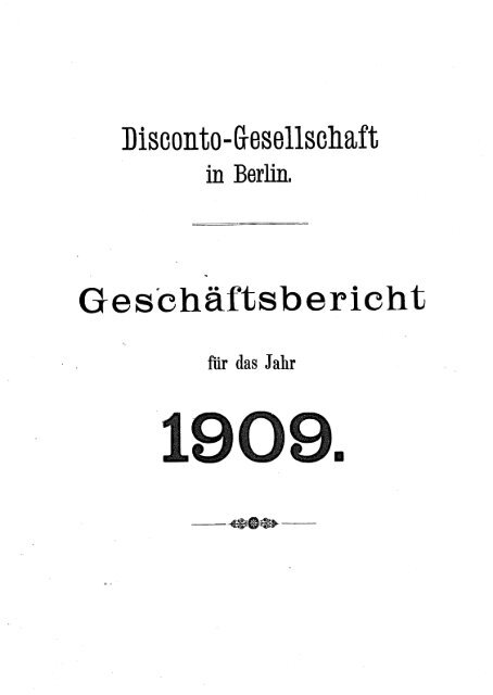 Geschäftsbericht - Historische Gesellschaft der Deutschen Bank e.V.
