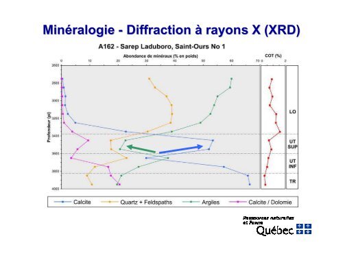 Variations géochimiques, minéralogiques et stratigraphiques des ...