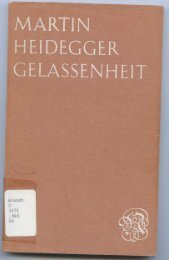 Page 1 , MARTIN fi HEIDEGGER _ GELASSENHEIT Page 2 Page 3 ...