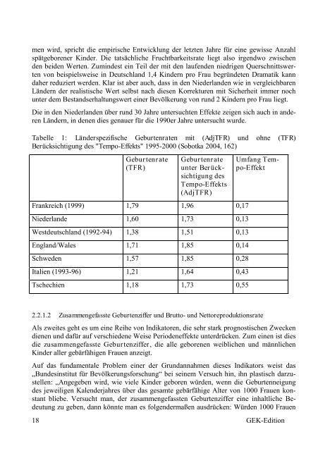 Geburten und Geburtshilfe in Deutschland - Barmer GEK