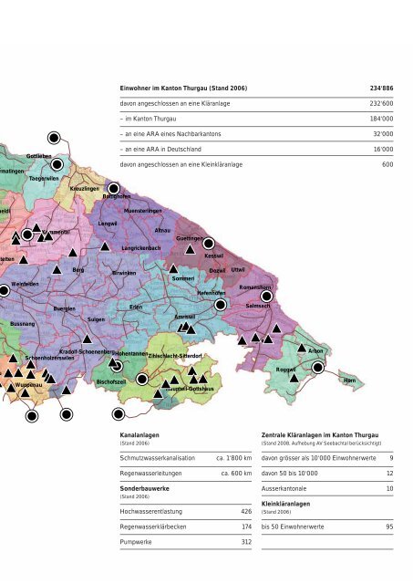 Broschüre Abwasserentsorgung im Thurgau - Gemeinde Steckborn