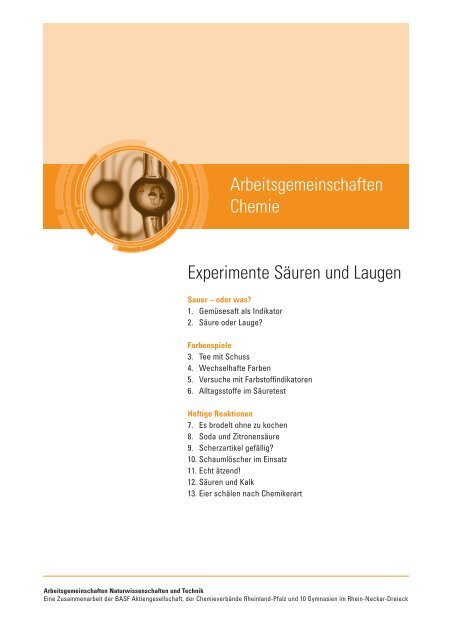 Experimente Säuren und Laugen ... - BASF.com
