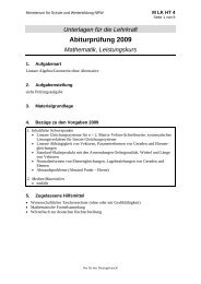 Abiturprüfung 2009 - Bastgen.de