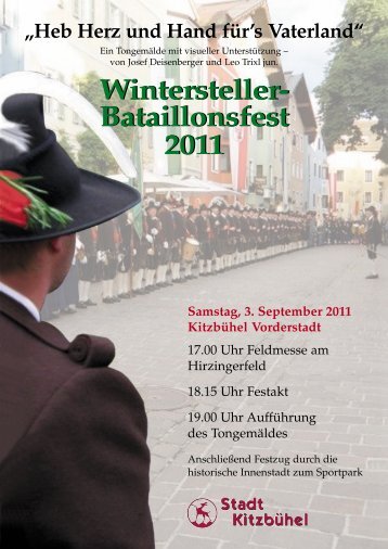 Wintersteller- Bataillonsfest 2011 Wintersteller- Bataillonsfest 2011