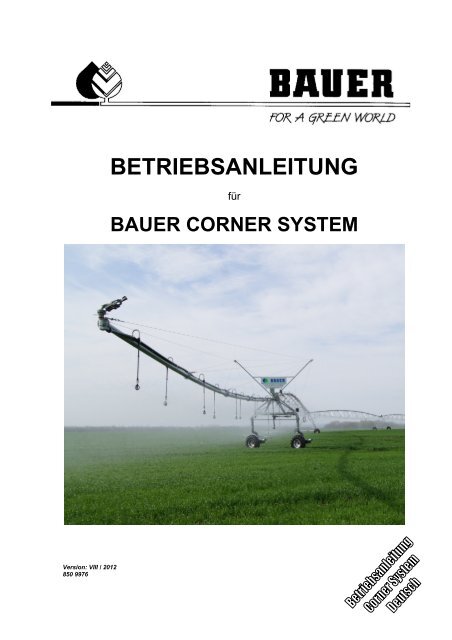 steuerzentralen - corner system - Bauer