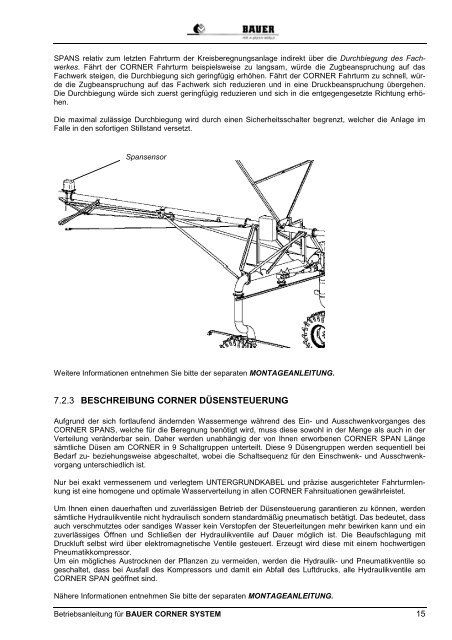 steuerzentralen - corner system - Bauer